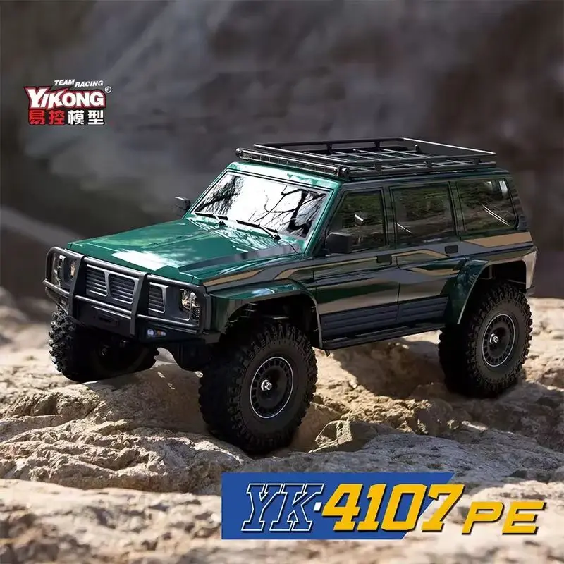 Yikong YK4107PE 1/10 RC Car Simulation Remote Control Electric Four-Wheel Drive Dual Speed Climbing Off-Road Vehicle Model
