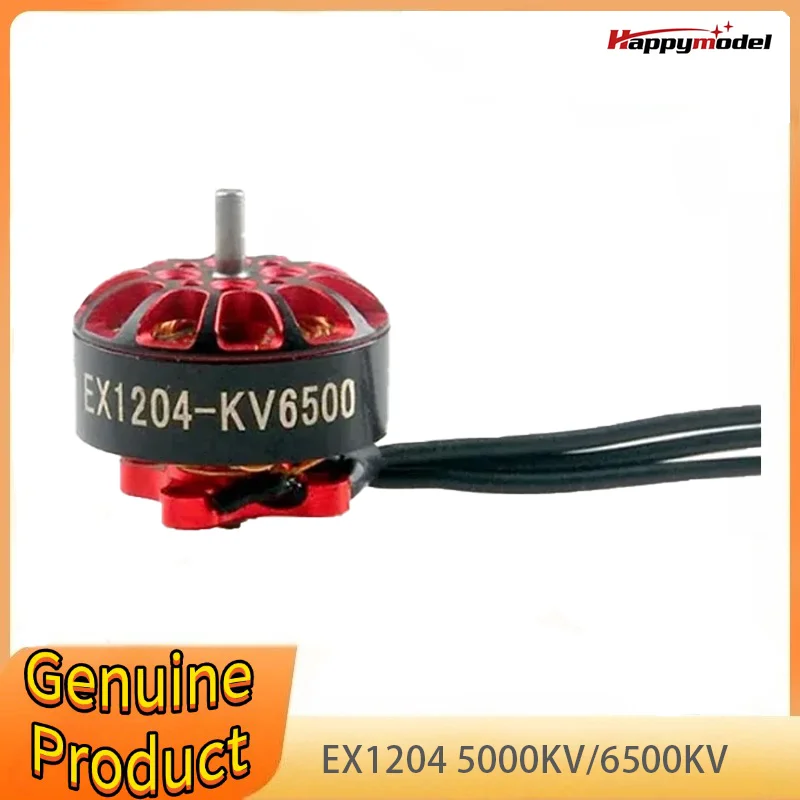 

Happymodel EX1204 1204 5000KV 6500KV 2-4S Brushless Motor Compatible 3Inch Propeller for RC FPV Toothpick Cinewhoop Racing Drone