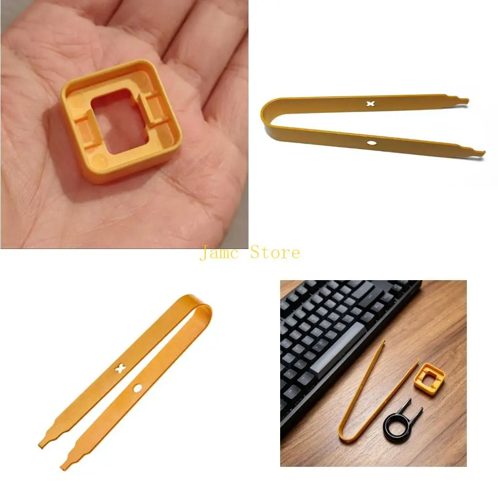 LX0B Essential Keyboard Maintenance Tools Keycap Puller Switches Remover Opener Combo For Mechanical Keyboards