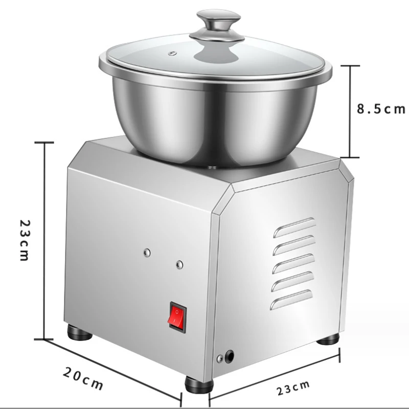 Fully Kneading Machine Automatic Dough Mixer Household Basin Type Stuffing  Small Food Flour Blender Kitchen Fittings