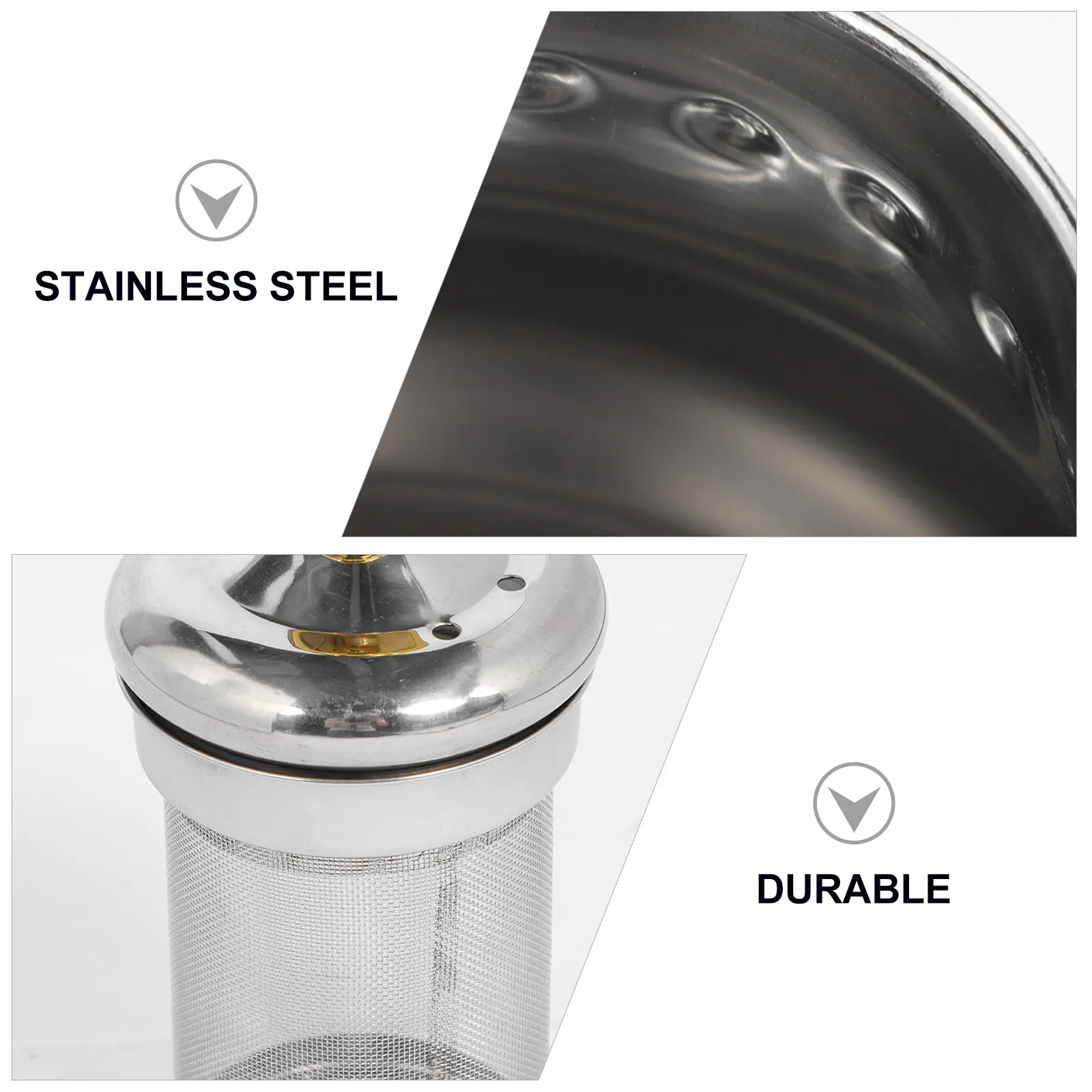 

1Pcs Stainless Steel Teakettle Heavy Duty Household Kettle Fast Heating Water Boiling Pot for Green Tea Black Iced Tea Coffee