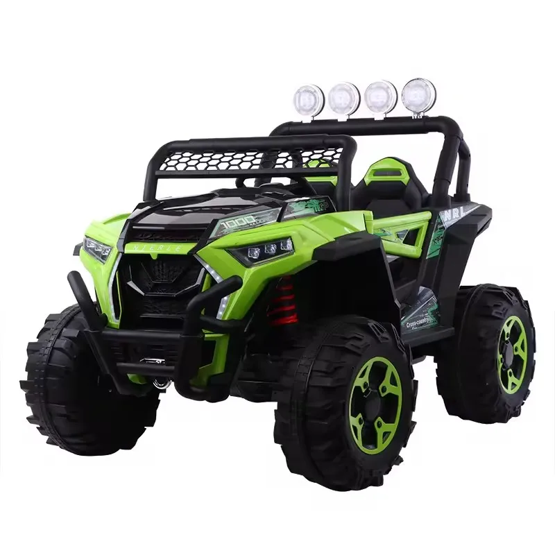 New Kid Adult Electric Ride on Car 12v 7ah ATV 4x4 With 2seater Large Space Children Electric Car Ride Child Adult ATV Car