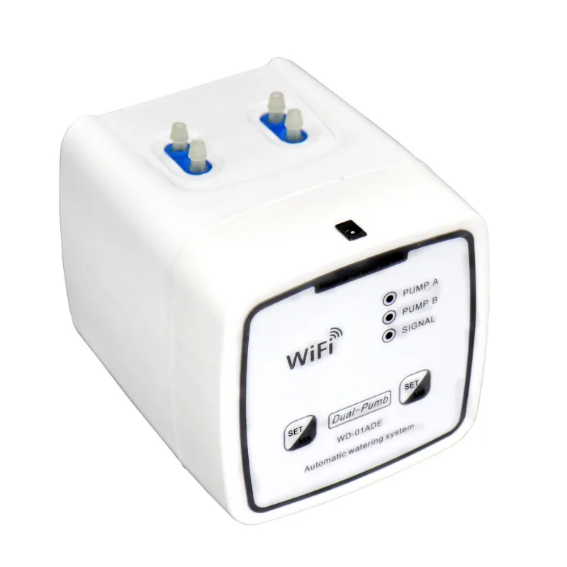 

WIFI intelligent double pump automatic flower watering device mobile phone remote control watering device balcony garden art