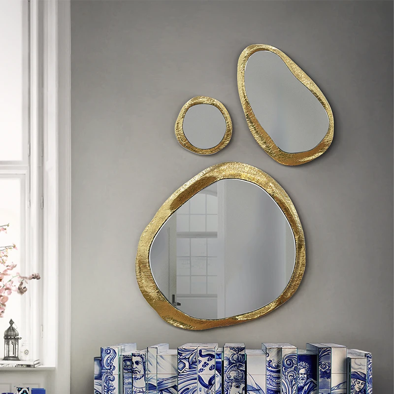 

Luxury Decorative Mirrors Aesthetic Compact Vintage Standing Large Decorative Mirrors Wall Decoration Maison Home Decoration