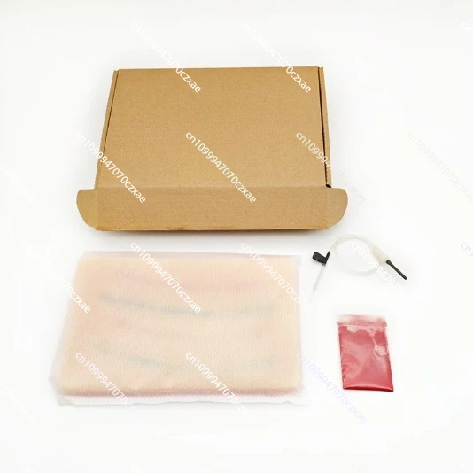 

Suture Practice Pad Silicone Wound Training Kit with Blood Simulator Needles
