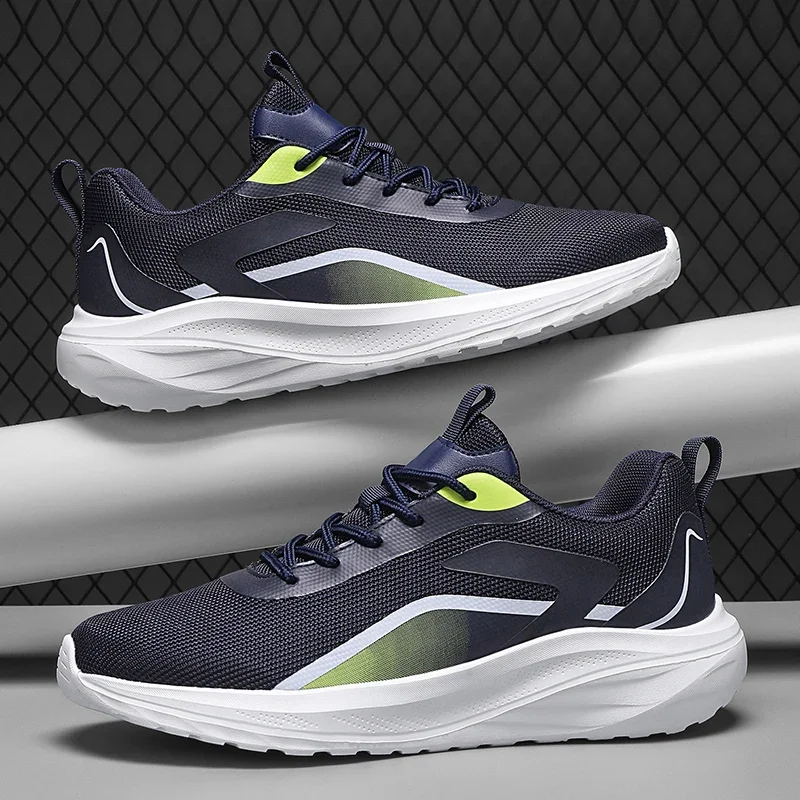 

Кроссовки мужские сетчатые дышащие спортивные кроссовки для бега легкие нескользящие повседневные прогулочные спортивные кроссовки мужская обувь