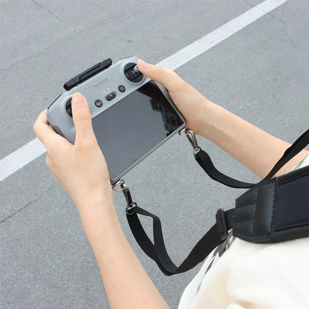 حبل عالمي لـ RC/RC 2 حزام الرقبة للتحكم عن بعد مع حزام تعليق قابل للتعديل لملحقات طائرة DJI بدون طيار