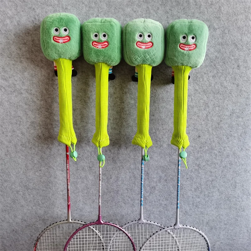Mahjong Badminton Racket Handle Cover Cartoon Grip Protectors Handcraft Gift