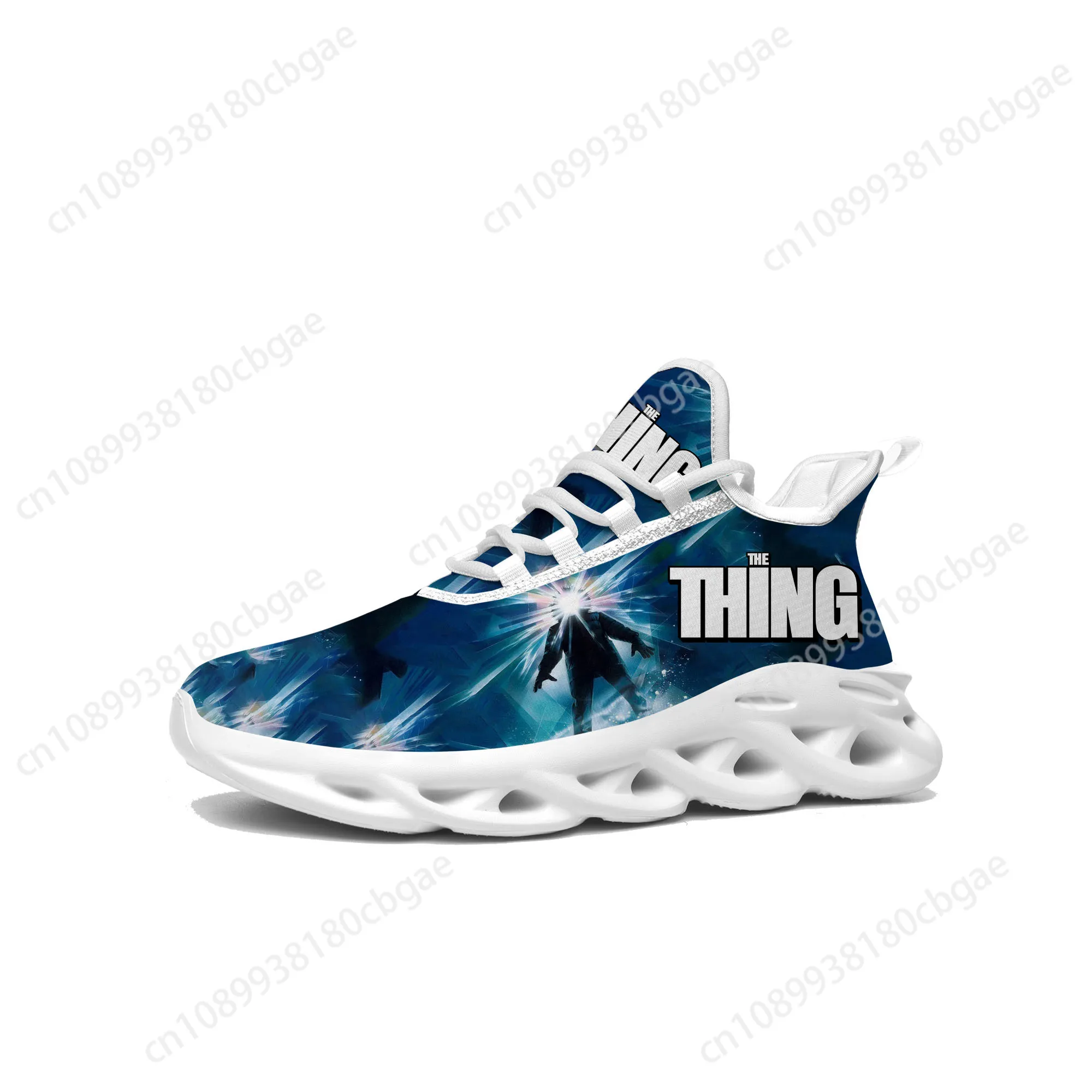 The Thing movie shoes Flats Sneakers Mens Womens Sports Running Shoes High Quality Sneaker Lace Up Mesh Footwear custom Shoe