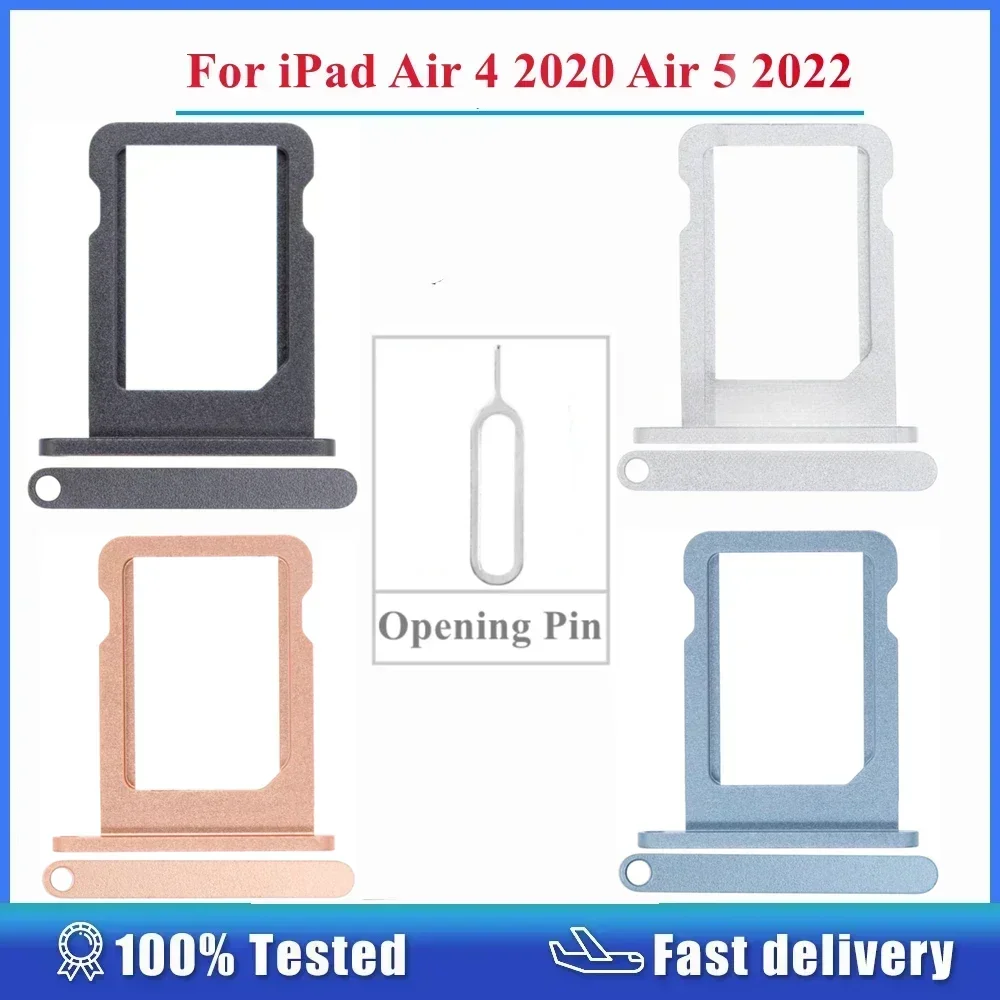 

SIM Card Holder Slot Slot Tray with Eject Pin Tool Replacement Parts for IPad Air4 2020 10.9 Inch Air 4 5 Air5 2022