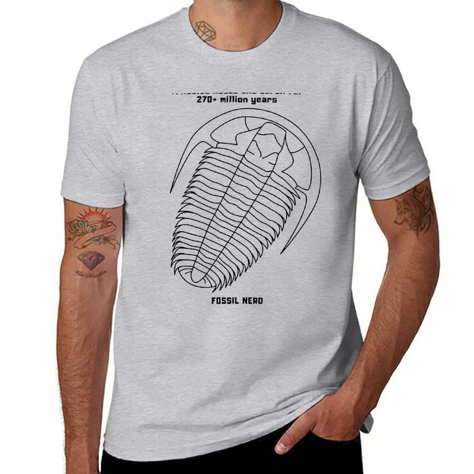 New FOSSIL NERD TRILOBITE RULED THE EARTH FOR 270+ MILLION YEARS T SHIRT T-Shirt blank t shirts mens t shirts casual stylish