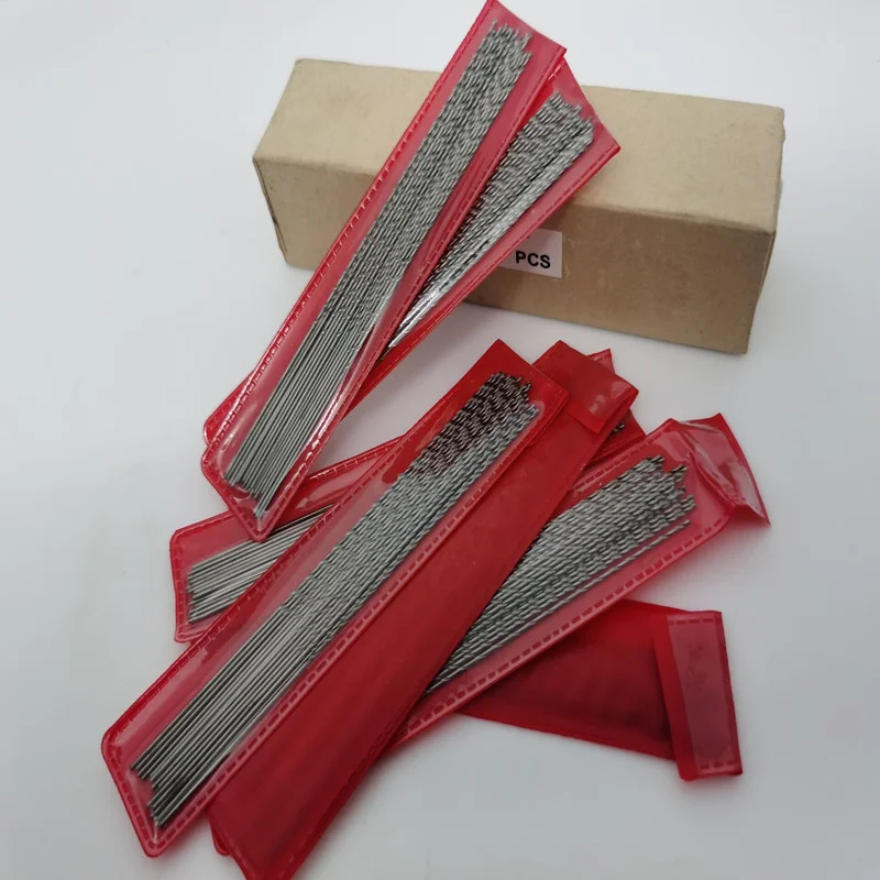 10/20 Stück Verlängerter Bohrer HSS Mini Gerader Schaft Spiralbohrer 0,5-3,2mm, Verlängerter Bohrer 60/80/100/120mm – Detail 8