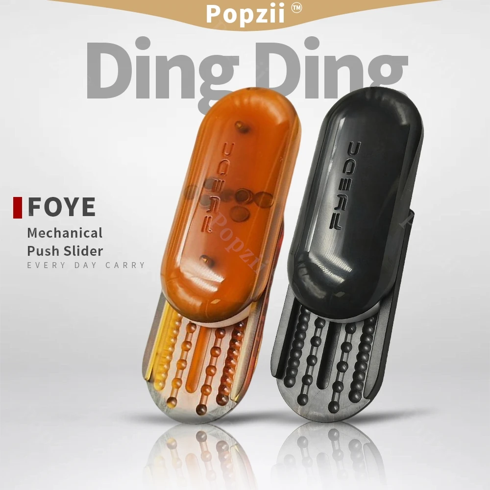 

FOYE PEEK EDC механический мульти-орбитный слайдер, игрушка для снятия стресса PEI DingDing, слайдер для взрослых, сенсорные игрушки для тревоги