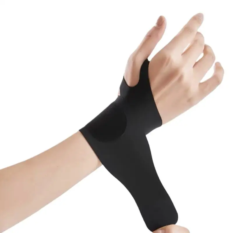 ~1/2Pcs Sports Compression Wrist Support Adjustable Wrap Perfect For Badminton Tennis Basketball Table Tennis Injury Recovery