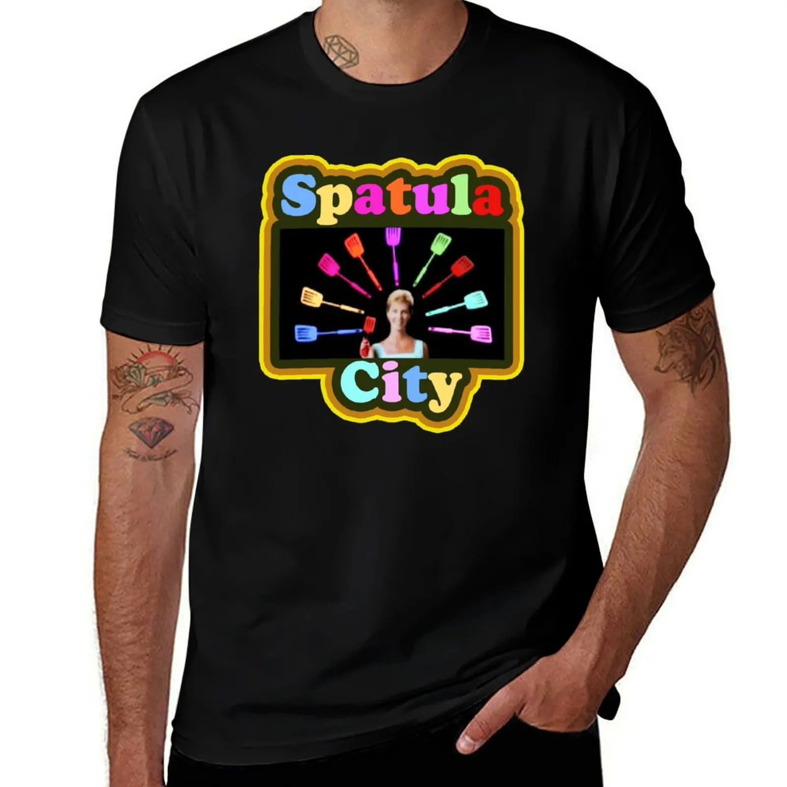 

Spatula City T-Shirt man t shirts for men casual essential t shirt t shirts for man cotton soft T-shirt