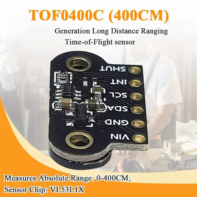 [A93Z!】 Laser Ranging Sensor Module For STM32 Measure Flight Distance I2C Output