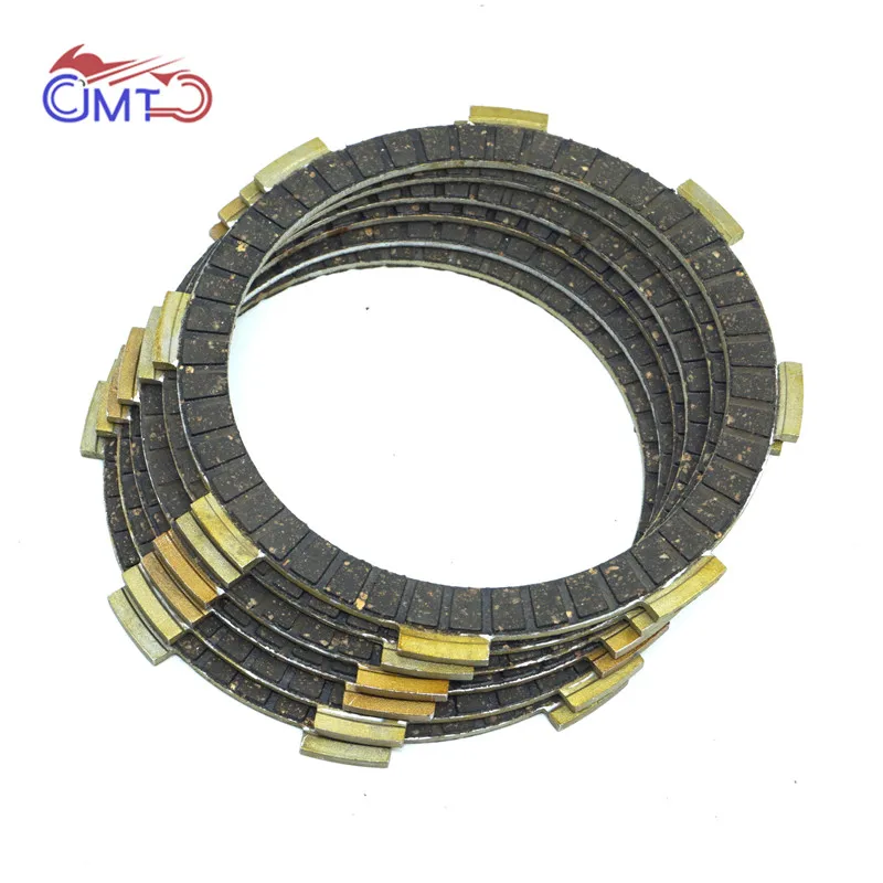 

For Honda Rebel CMX250C2 1999-2000 CMX250CD 1985-1987 CMX250 X 2015-2017 Clutch Friction Disc Plate Kit 6 Pieces