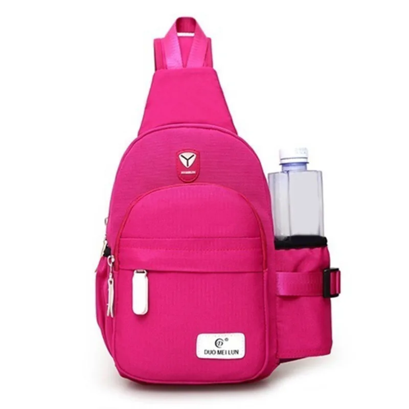 Bolso de mensajero de viaje corto de verano escolar, bolsos de hombro para mujer, bolsos bandolera Oxford, bolso de pecho con eslinga multibolsillos