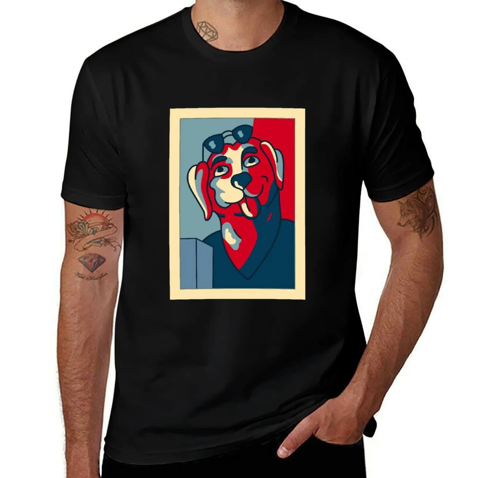 Plans For A Comeback Mr Peanutbutter For Governor Retro T-Shirt Work Outdoor for Men T-Shirt