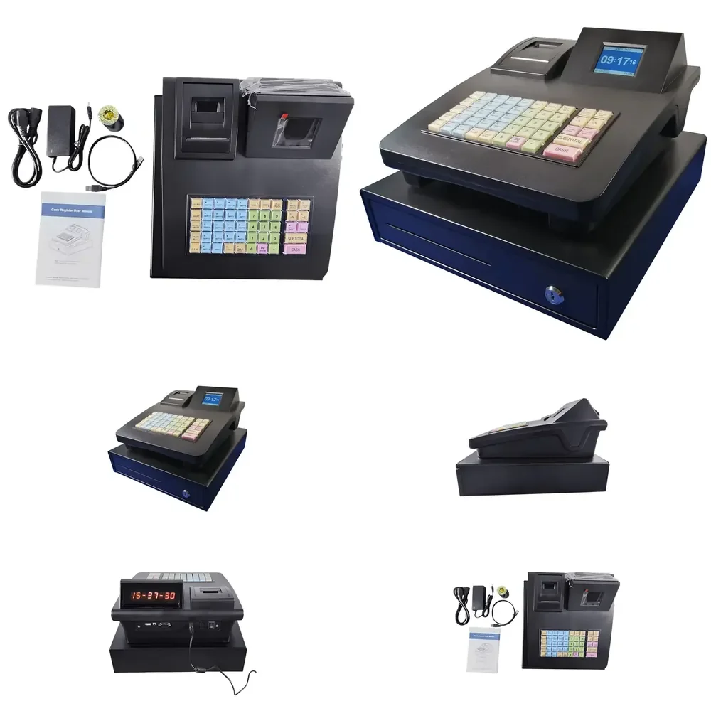Donnwe T2MINI Countertop Desktop Cash Register for Supermarkets Shops Restaurants Checkout Cashiers (Cash Drawer Not