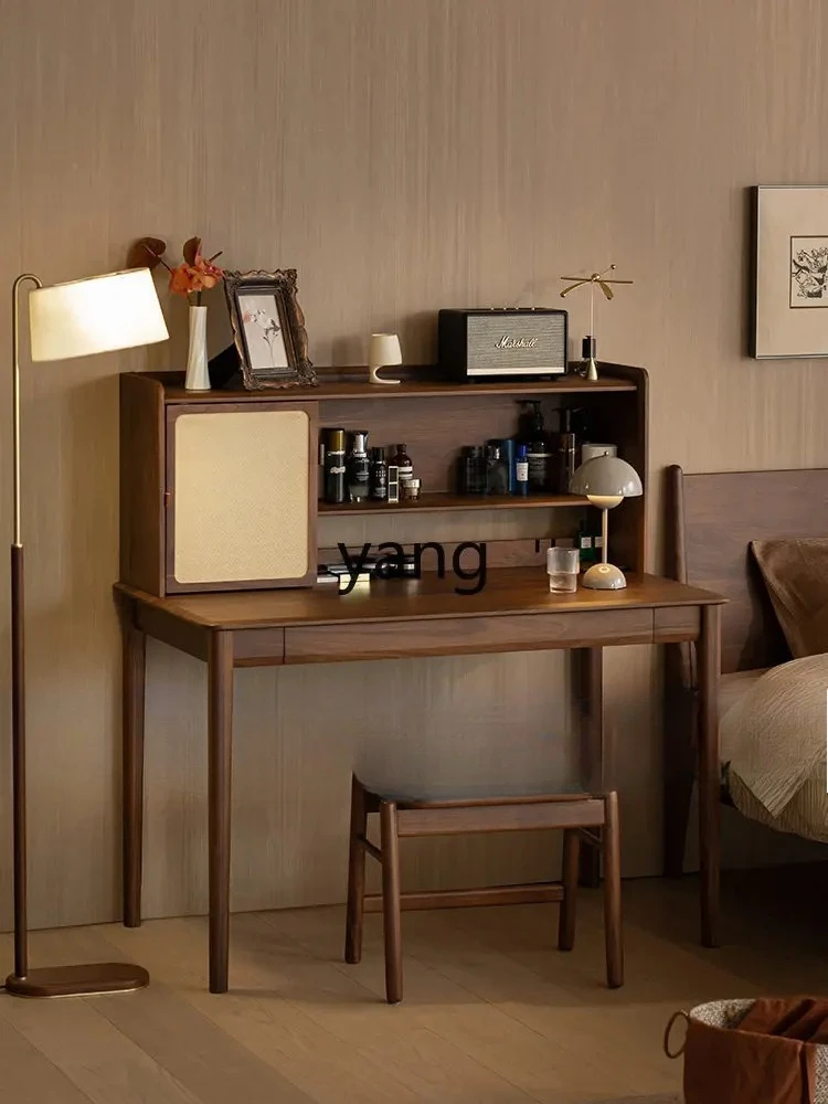 LMM study desk solid wood desk all solid wood workbench