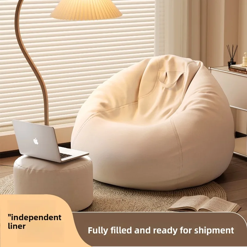 

Lounge Lazy Sofa Bean Bag Bed Dorm Friendly Comfortable Versatile Reusable Relaxation Lounge Edition Living Room Furniture