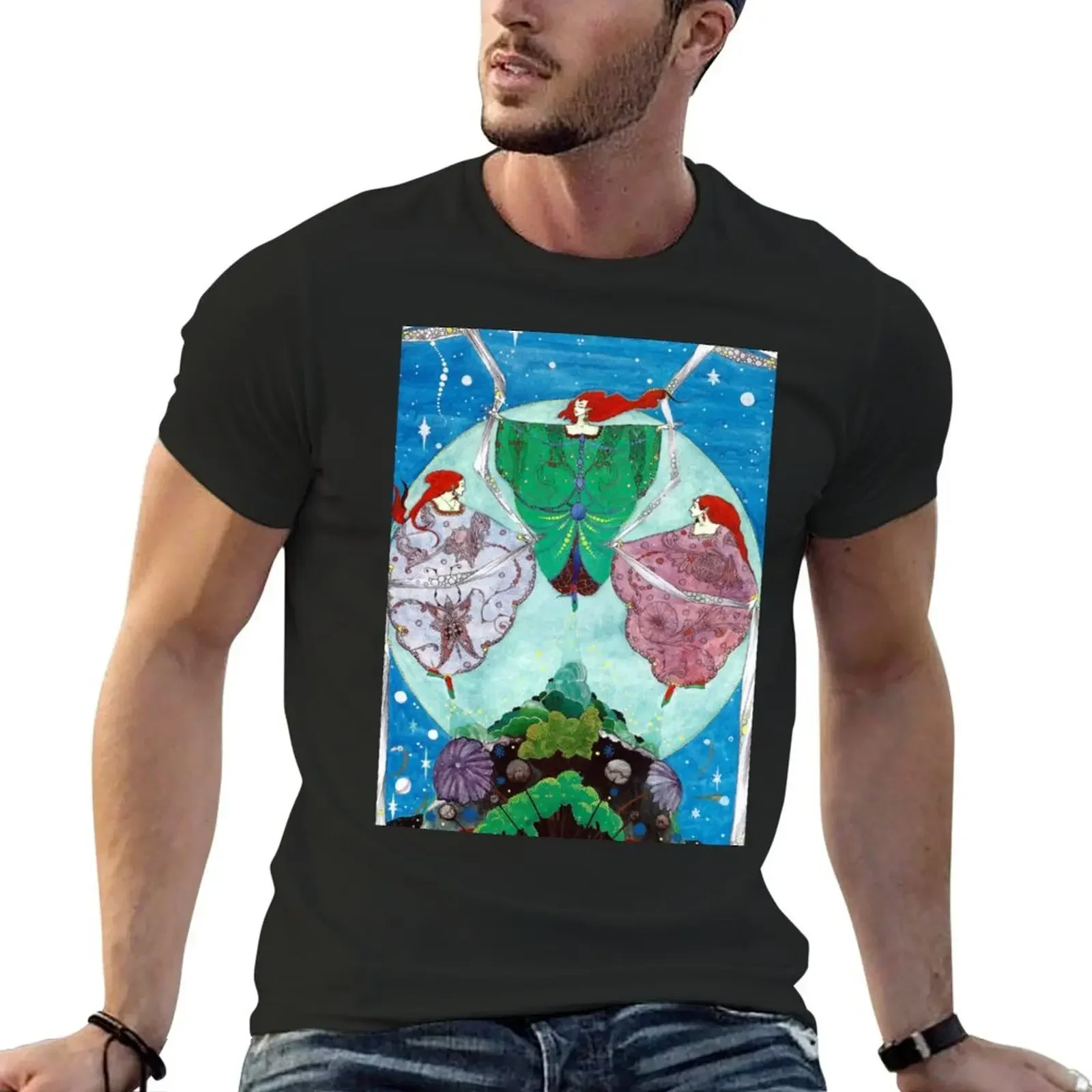 The Elf Hill - Harry Clarke T-Shirt animal prinfor boys shirts graphic boys whites mens big and tall t shirts