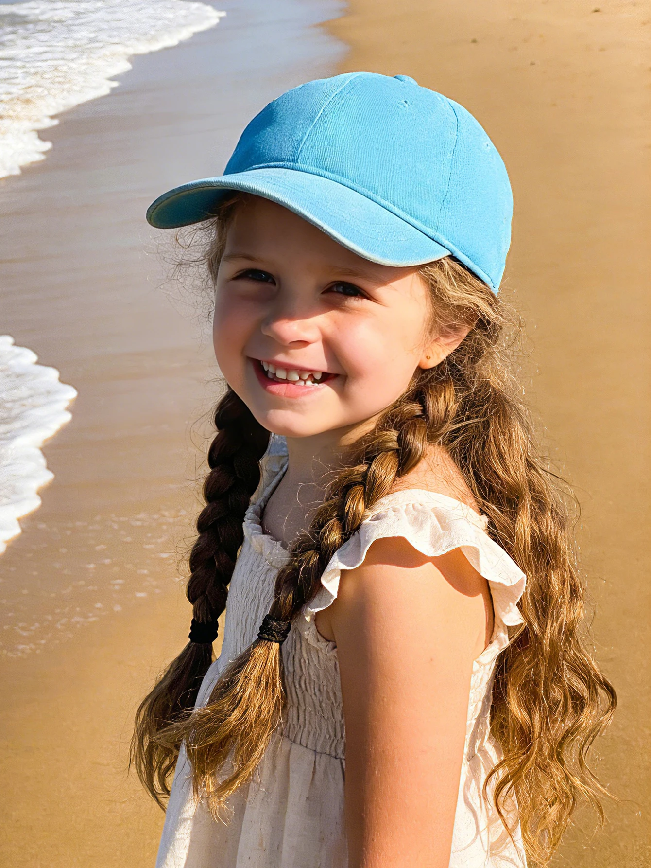 1pc Kids Solid color Baseball  - Kids Outdoor Hat ulasan dan harga