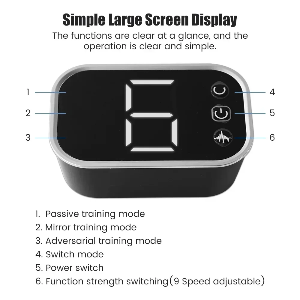 Intelligent Massage Gloves Robot Rehabilitation Gloves for Stroke Hemiplegia Hand Function Recovery Finger Trainer Hand Exercise