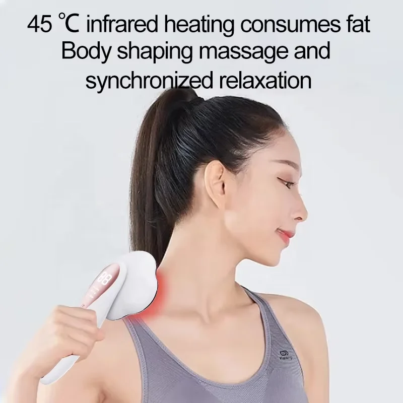 2pcs body shaper professional cordless cellulite massager is suitable for abdomen, neck, legs, hips, arms
