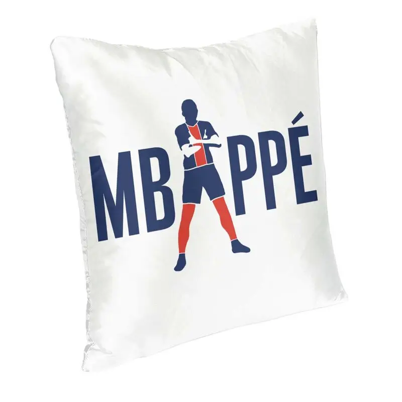 Custom Football Mbappes Pillow Case Home Decorative Modern Soccer Lover Outdoor Cushions Square Pillowcase