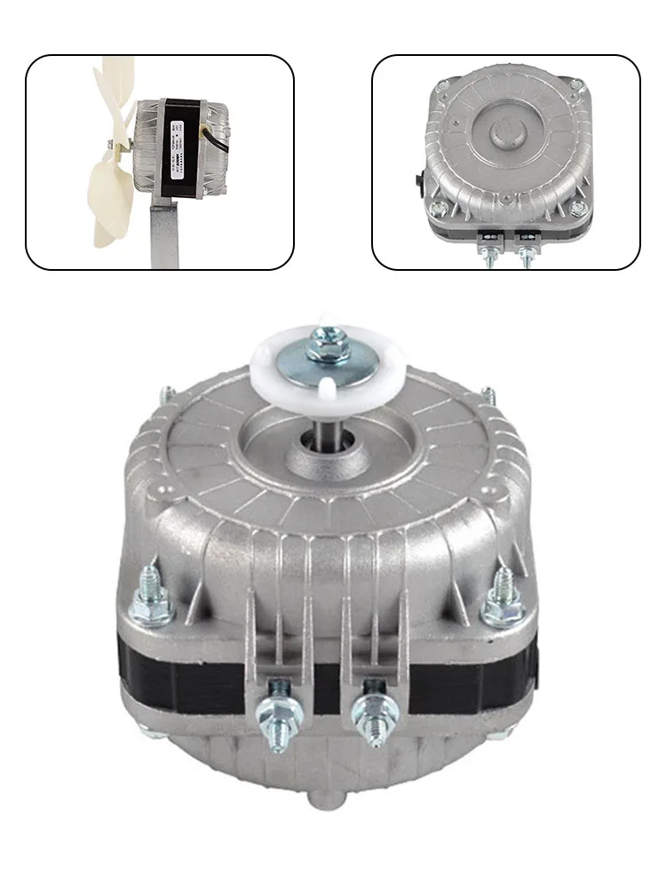 

Двигатель конденсаторного вентилятора для холодильника, IP42 82x82x88 мм, охлаждающий вентилятор, основные приборы для морозильной камеры, 1320 (об/мин), 1 шт., двигатель вентилятора
