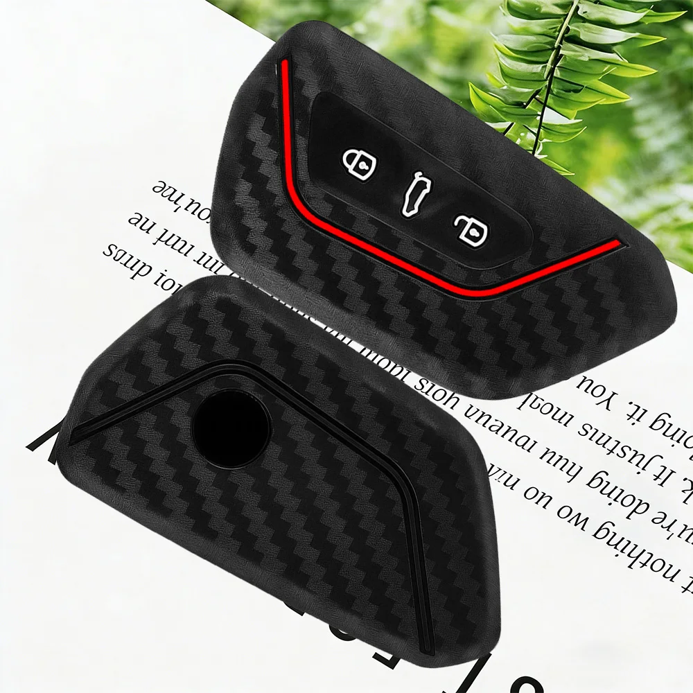 Silicone Key Case Funda Llave for VW Volkswagen Golf 8 for Seat Leon 2021 Cupra Formentor for Skoda A8 Octavia Mk8 Cover Key Fob
