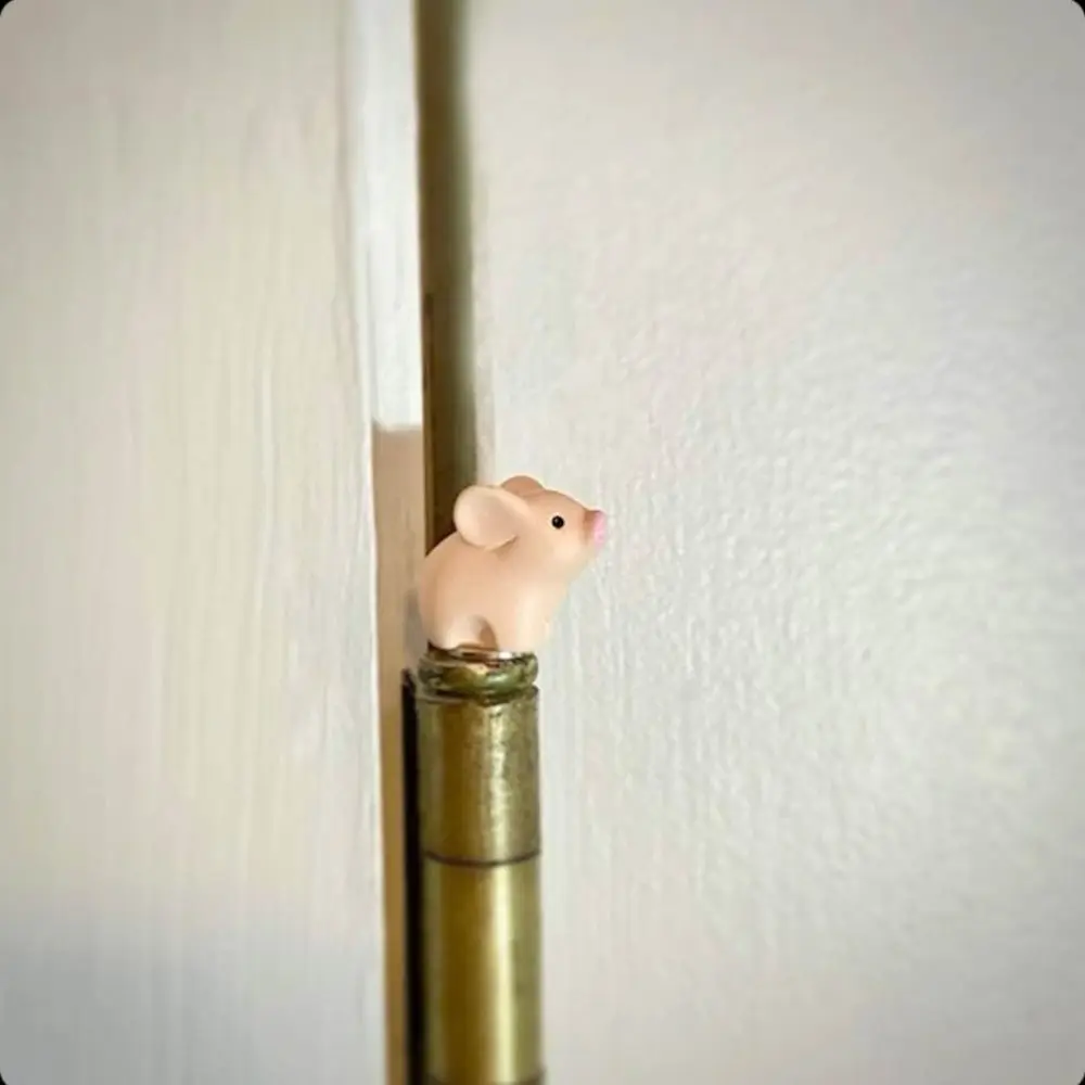 New Cute Door Hinge Heads Decorative Topper Animal Creative Hinge Head Decoration Resin Hinge Pin Topper