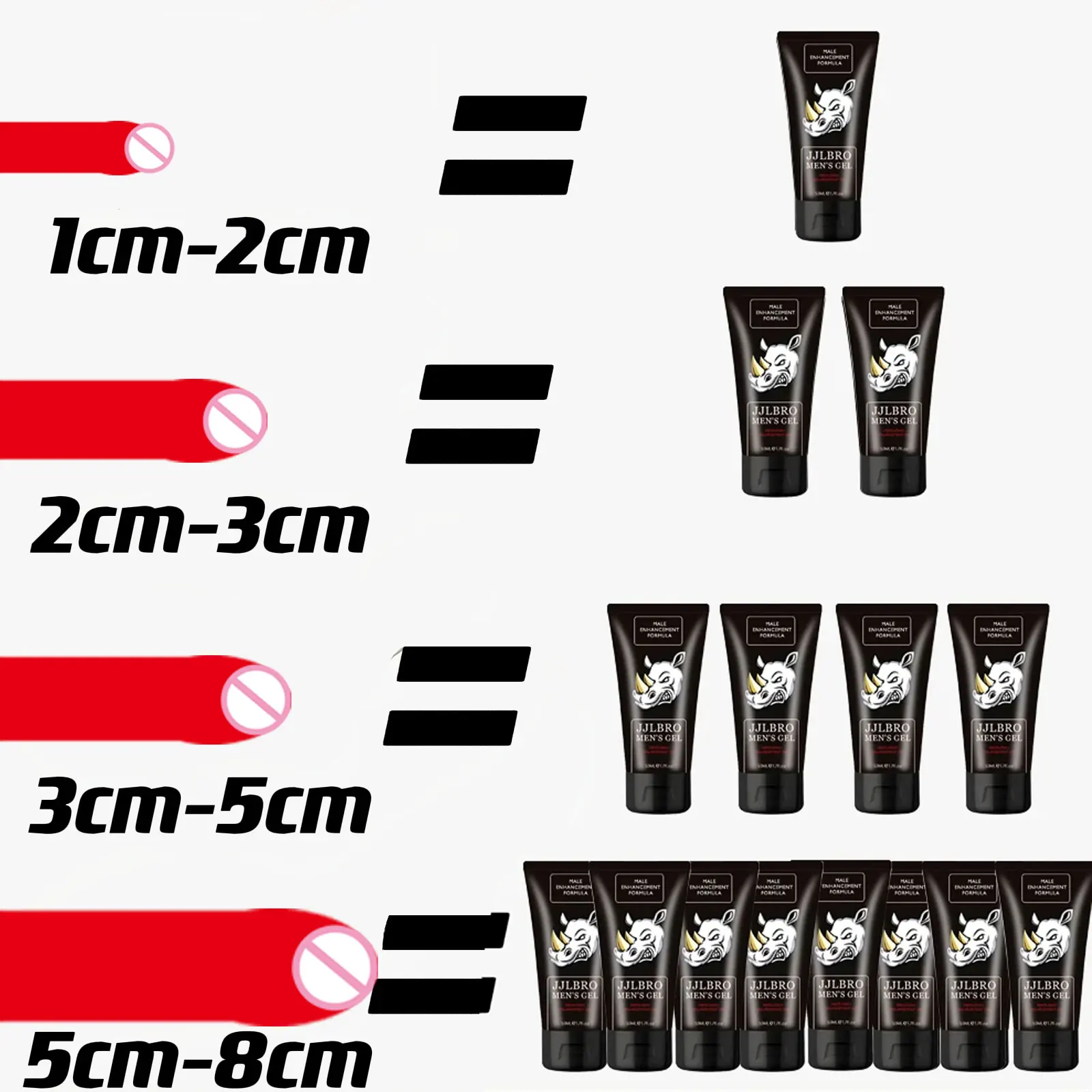 Herbal Big Dick Penis Enlargement Cream 50ml Increase Xxl Size Erection Products Sex Products for Men Aphrodisiac Pills for Man