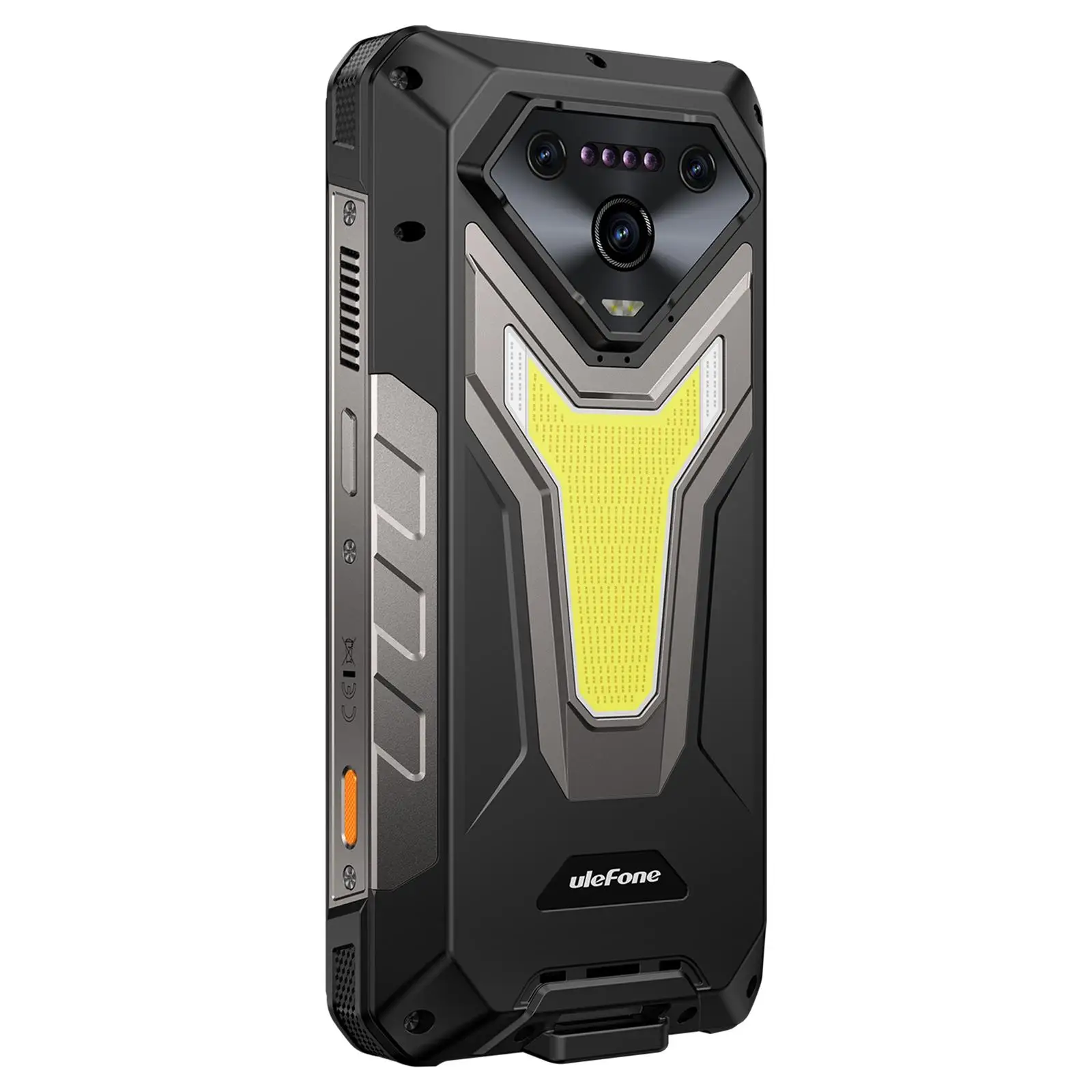 Ulefone Armor 34 Pro + Projector Rugged Phone 16GB+512GB Night Vision 6.95'' Android 15 Dimensity 7300 25500mAh 5G Smartphone