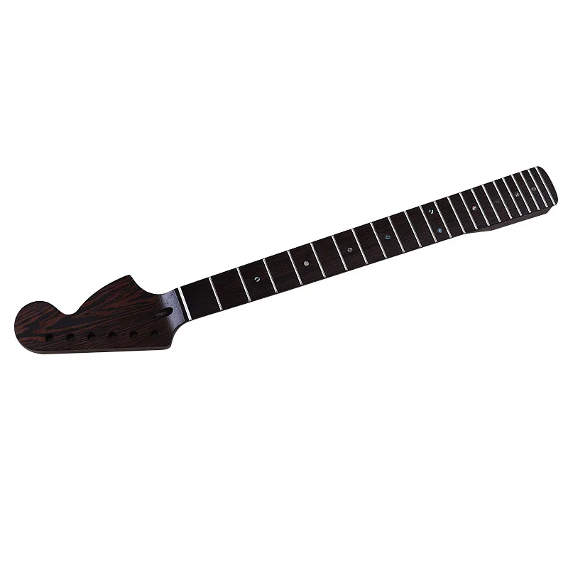 22-fret big head natural matte wenge 5.6cm wide ox bone nut medium white copper fret electric guitar neck