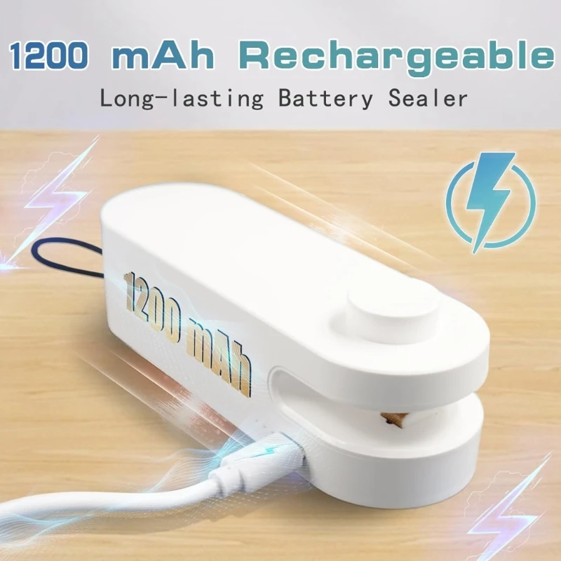 อุปกรณ์ครัวแบบพกพาเครื่องซีลสูญญากาศอัตโนมัติแห้งและเปียกเครื่องถนอมอาหารDropshippingขนาดเล็ก