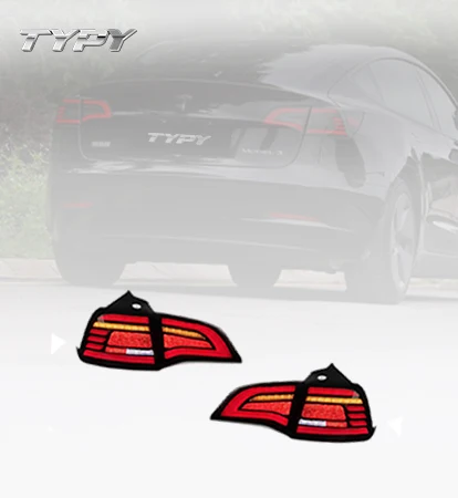 Taillight Assembly MODEL-Y Scanning Streamer Taillight Modification Suitable For Tesla Model3 Taillight Assembly