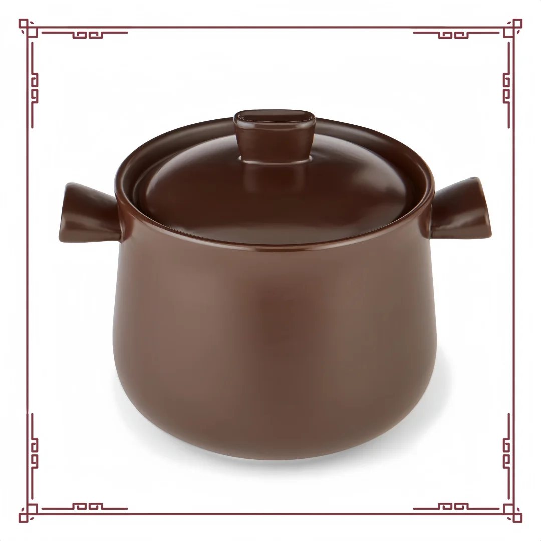 

Versatile 4.5L Pottery Cooker, For Simmering, Braising, and Serving. A Staple for Culinary Artists and Foodies.