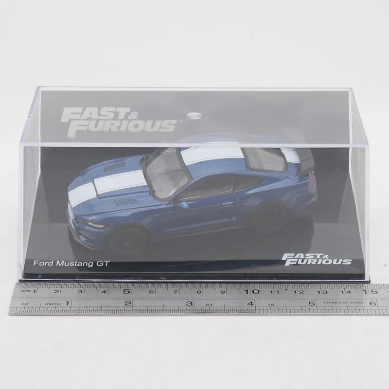 

Diecast Ixo 1:43 Scale Ford Mustang GT Speed & Excitement Movie Car Alloy Car Model Collectible Toy Gift Souvenir Display