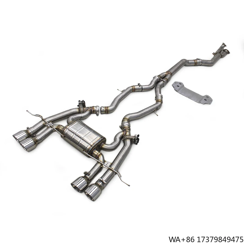 

OEM Catback Stainless Steel Pipes for BMW M2 G87 2023 Muffler Valvetronic Exhaust System Single Mid Pipes