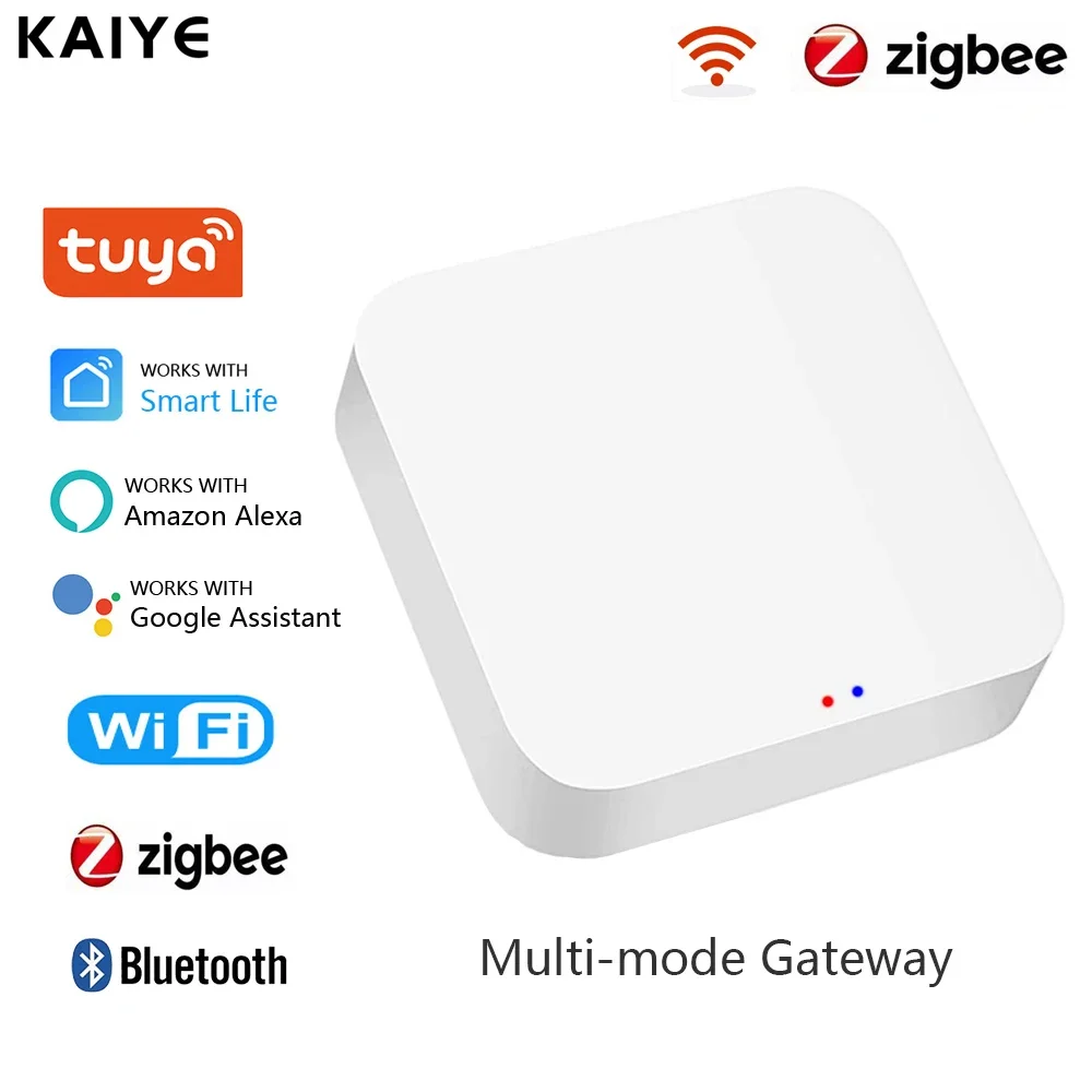 

Умный шлюз Tuya ZigBee, беспроводной хаб с поддержкой Wi-Fi и Bluetooth
