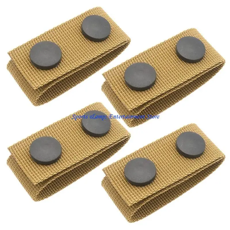 G7NF 4PCS SERVICE BELT BRETAINERS TECTIC WEBBINGS BELT LOOP KEOWER