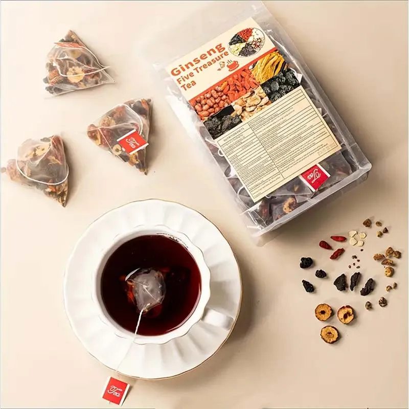 高麗人参六宝茶 90袋 - 伝統的な漢方薬、天然成分、腎臓の健康を養う