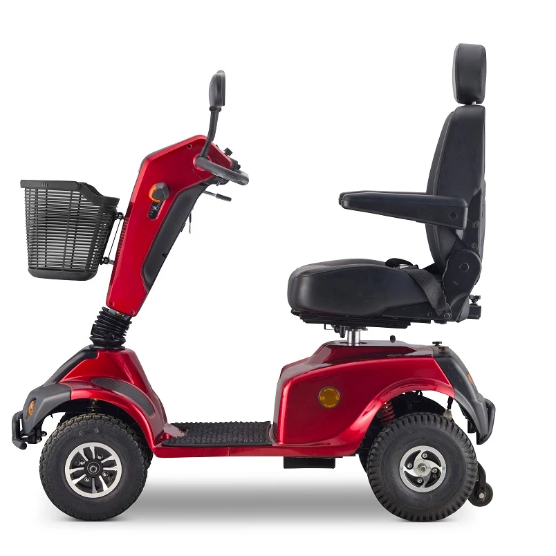 Luyuan 2022 Folding Handicap Mobility Disabled 4 Wheels Electric Elderly Scooter Electric Scooters