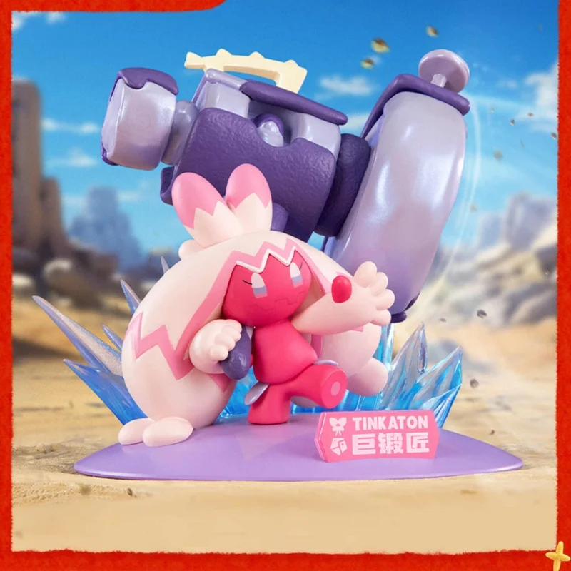 

Оригинальная фигурка Funism Pkm Tinkaton малого размера, Gholdengo и Пикачу, модные аниме-игрушки, декор для рабочего стола, подарок на день рождения