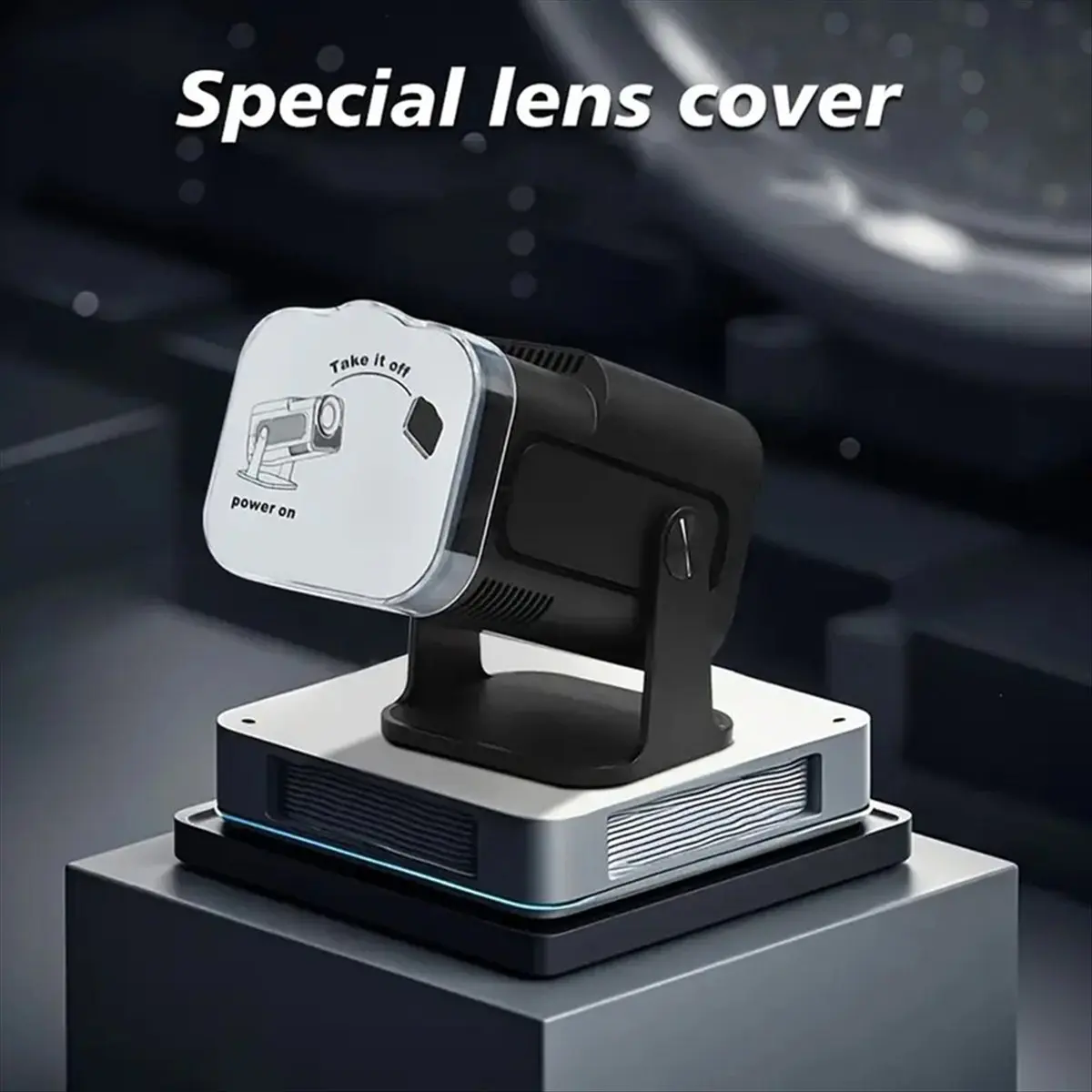 & AT27  HY320 Projector Lens Cover Dust Protection Cap for HY320 Projector Essential Projector Accessory