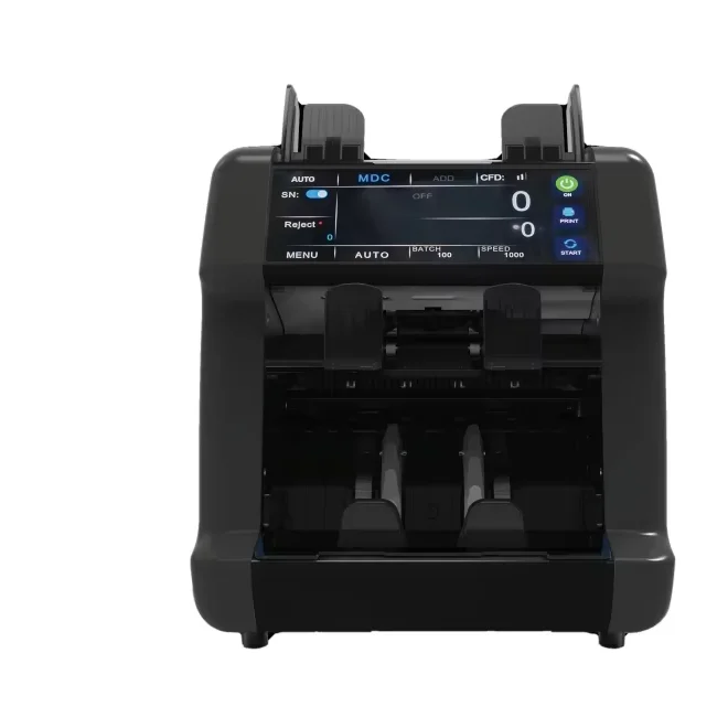 

NCTS-VC033C Accurate Money Counting Machine Bill Counter Fake Money Detector Cash Counter with 1200 Pcs/Min Speed AC100-240V