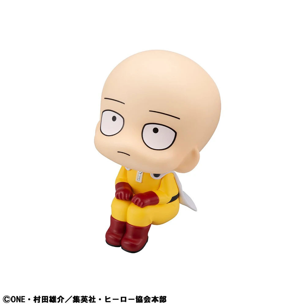 Originale MegaHouse Look Up One Punch-Man Saitama Genos 11CM Action Figure Anime PVC Modello Giocattoli da collezione per ragazzi